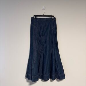 Madewell Denim Midi Circle Skirt